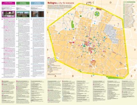 Bologna - Mappa di centro città