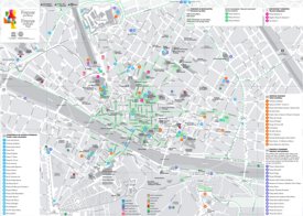 Firenze servizi igienici Mappa