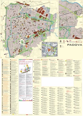 Padova - Mappa Turistica