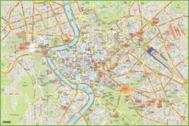 Roma - Mappa Turistica