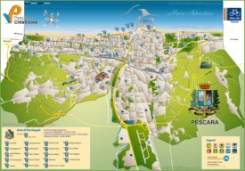 Pescara - Mappa Turistica