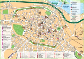 Piacenza - Mappa Turistica