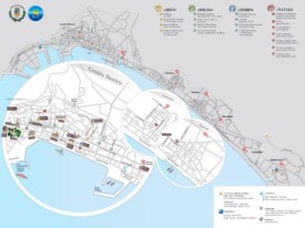 Salerno - Mappa Turistica