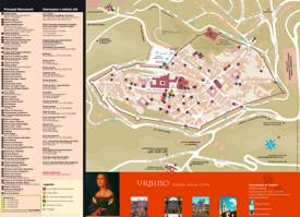 Urbino - Mappa Turistica