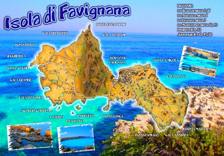 Favignana - Mappa dei viaggi
