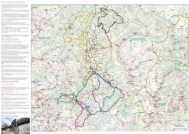 Alta Badia - mappa delle biciclette