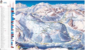 Alta Badia - cartina dello sci
