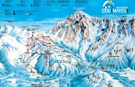 Courmayeur - cartina dello sci